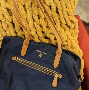 Navy Michael Kors purse